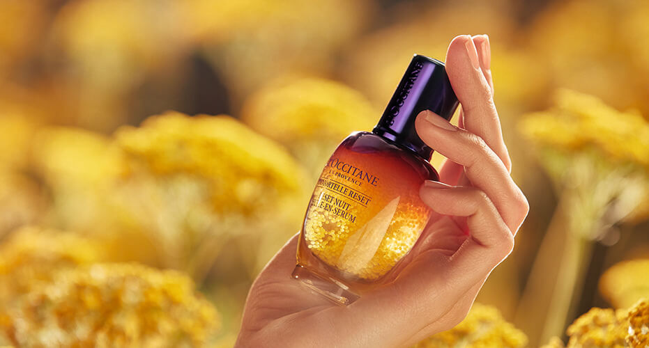 L'occitane , Immortelle Reset Overnight Reset Oil-In-Serum , เซรั่มเนื้อออยล์ , ช่วยชะลอริ้วรอย , ผิวกระจ่างใส , ผิวเนียนนุ่ม