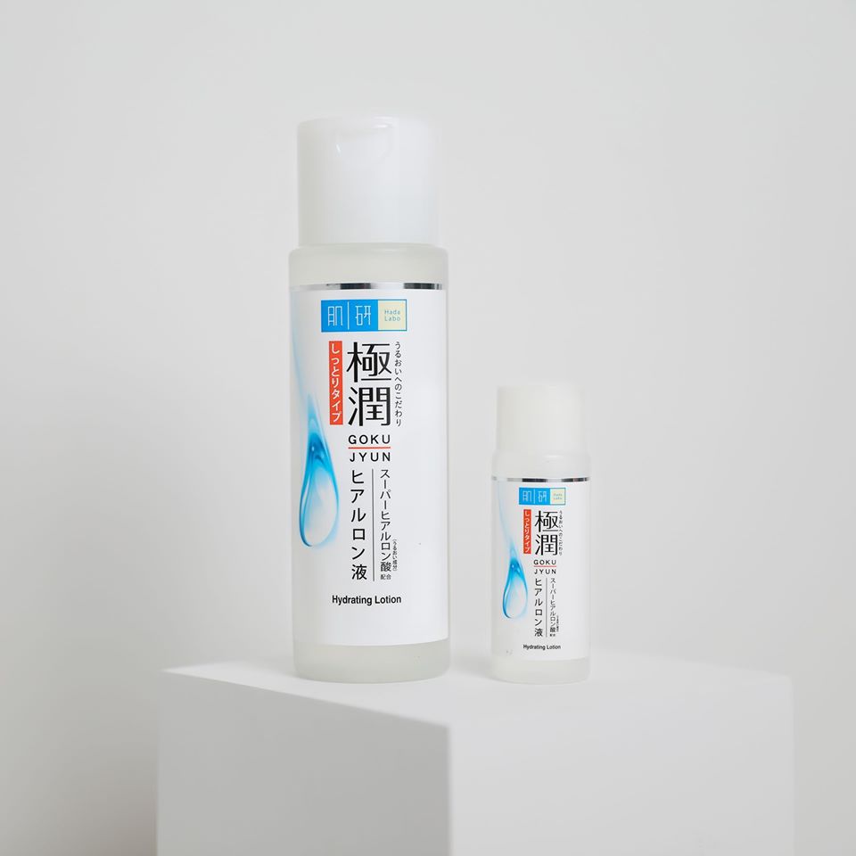 Hada Labo Super Hyaluronic Acid Hydrating Lotion 170ml ที่สุดของโลชั่นบำรุงผิวหน้าจาก Hyaluronic Acid 4 ชนิด ผลลัพธ์ของผิวอิ่มน้ำ ชุ่มชื่นสมดุล รูขุมขนกระชับ