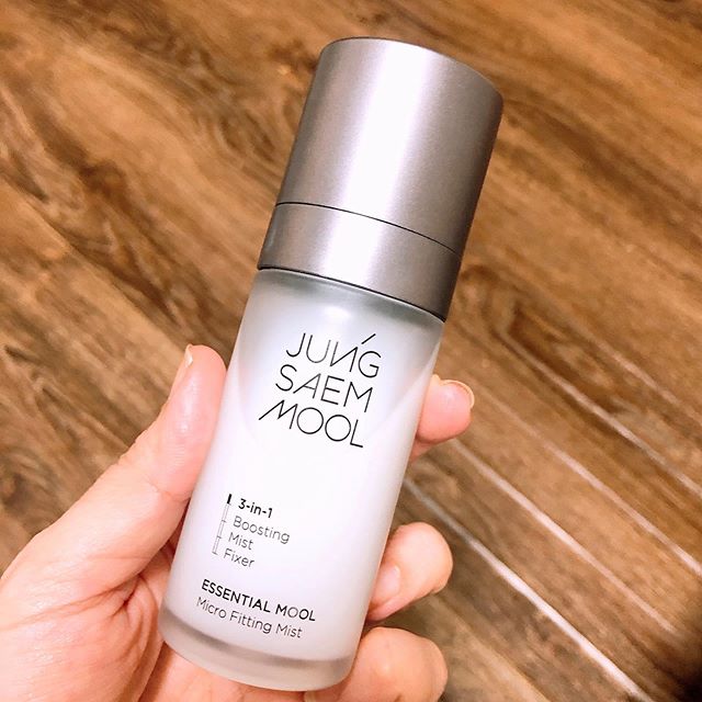 JUNG SAEM MOOL, JUNG SAEM MOOL Essential Mool Micro Fitting Mist, JUNG SAEM MOOL Essential Mool Micro Fitting Mist 55ml, JUNG SAEM MOOL Essential Mool Micro Fitting Mist รีวิว, สเปรย์น้ำแร่, ปลอบประโลมผิว, เปล่งประกาย