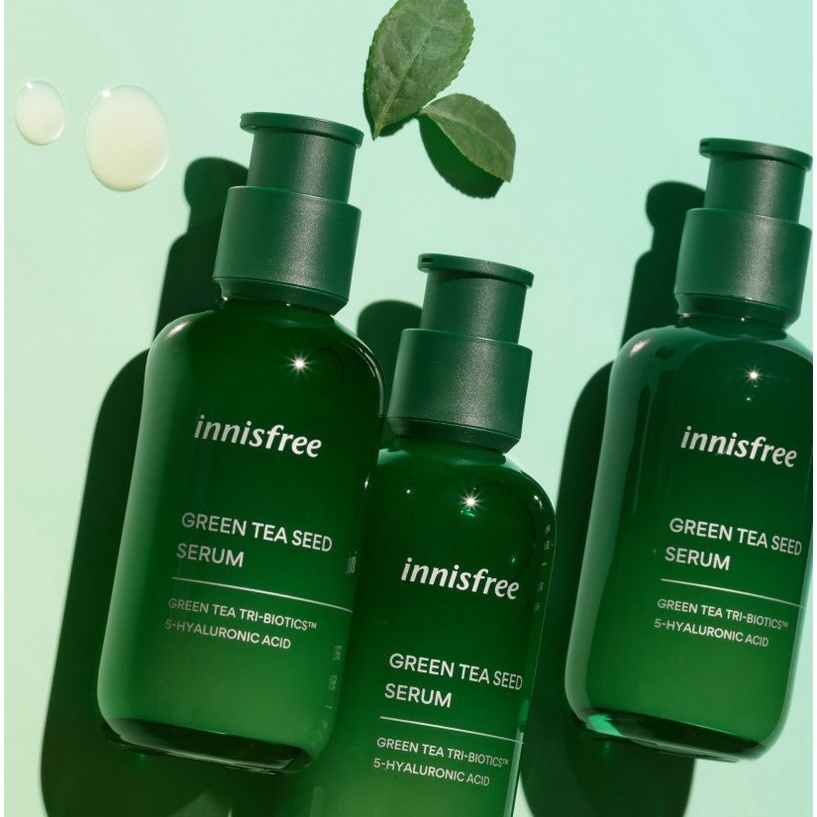 innisfree Green Tea Eeed Serum Green Tea Tri-Biotics 5-Hyaluronic Acid 