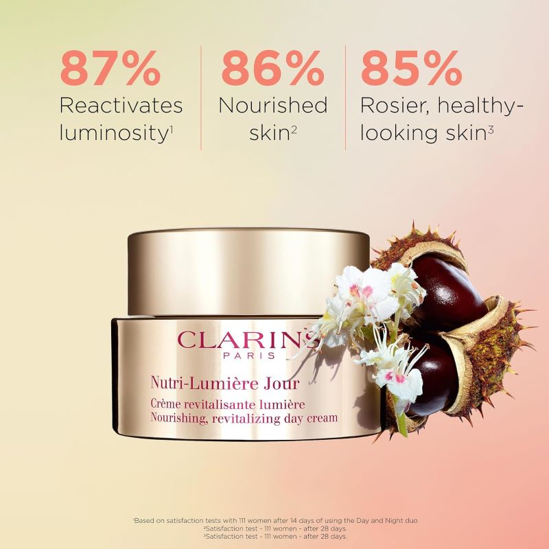 CLARINS Nutri-Lumiere Jour Nourishing Revitalizing Day Cream , CLARINS ,  Nutri-Lumiere ครีมบำรุงผิว , clarins nutri-lumière nuit รีวิว , clarins nutri-lumière nuit ราคา